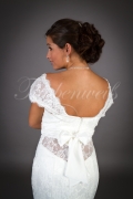 Brautkleid TW0060B - Meerjungfrau Spitze tiefer Rücken sexy Off-shoulder-Träger Boho 2