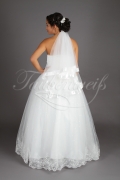 Brautkleid TW0175B - Prinzessin Tüll Glitzer Spitze Falten ohne Schleppe 3
