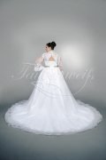 Brautkleid TW0154B - Übergröße Plus XXL Große Größe Tüll Organza Spitze Strass 3
