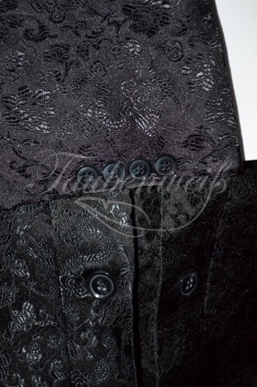 Anzug TW0001AN - Bräutigam schwarz 2reihig Mischgewebe Wolle Polyester 5